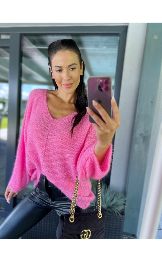 Růžový svetr Nyla 
