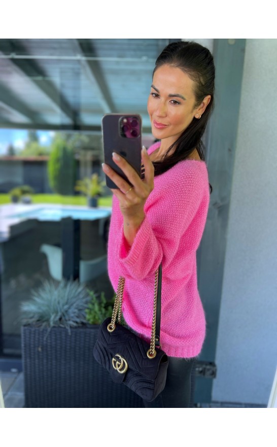 Růžový svetr Nyla 