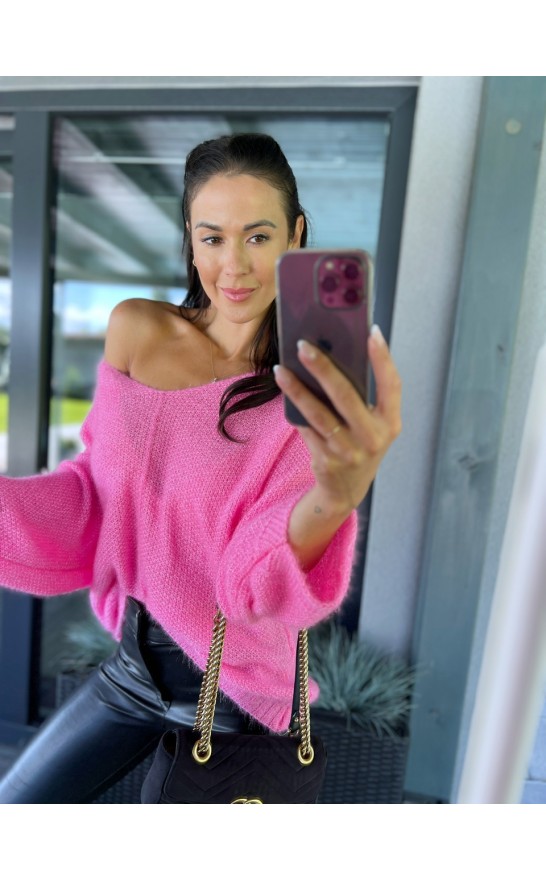 Růžový svetr Nyla 