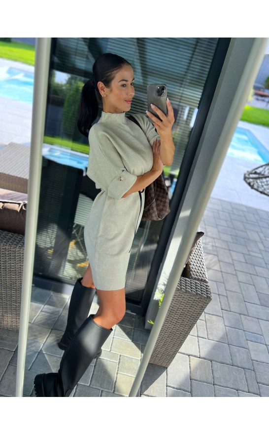 Krémové šaty Mosa 