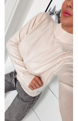 Smetanový svetr Lusy 