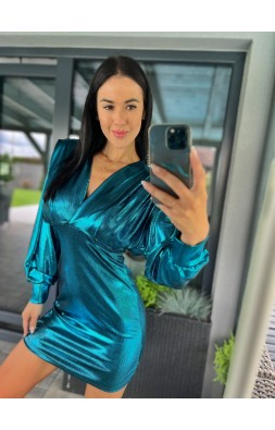 Tyrkysové šaty GL S/M