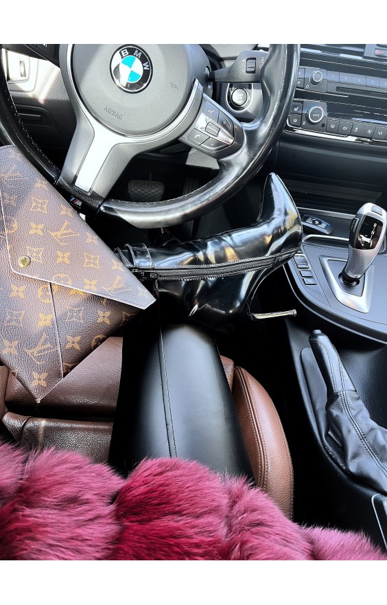 Vyteplené sexy kalhoty s páskem XS -XL 