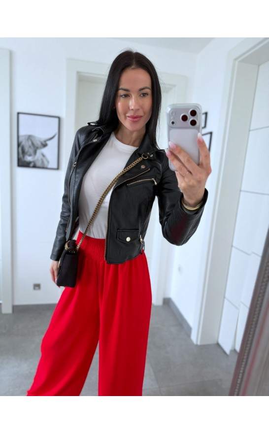 Červené kalhoty Dari 