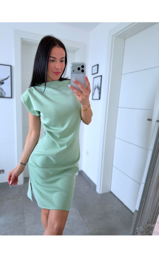 Mint máslové šaty 