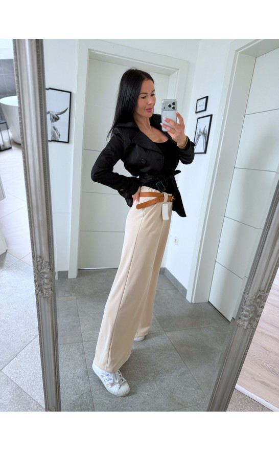 Krémové kalhoty Moli