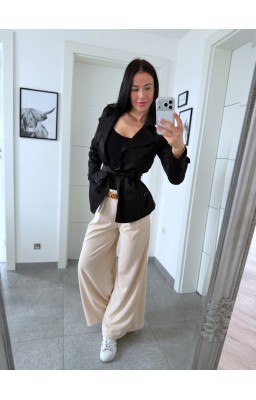 Krémové kalhoty Moli