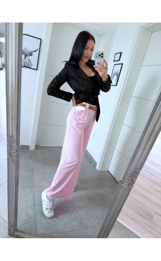 Růžové kalhoty Moli 