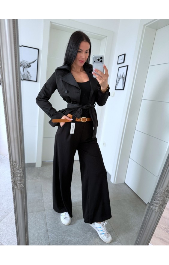 Černé  kalhoty Moli 