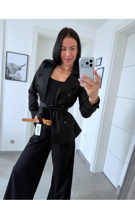 Černé  kalhoty Moli 