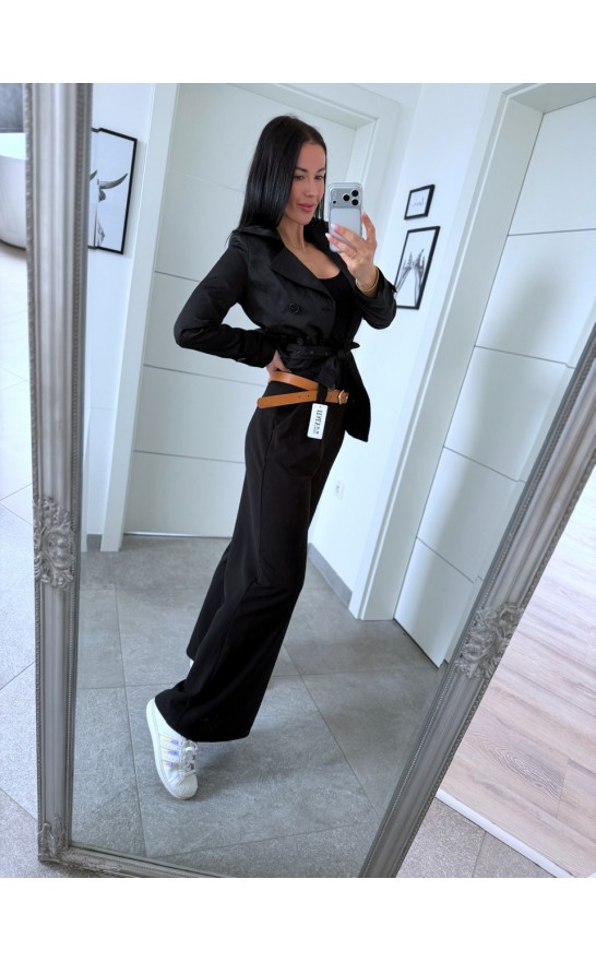 Černé  kalhoty Moli 