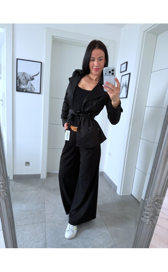 Černé  kalhoty Moli 