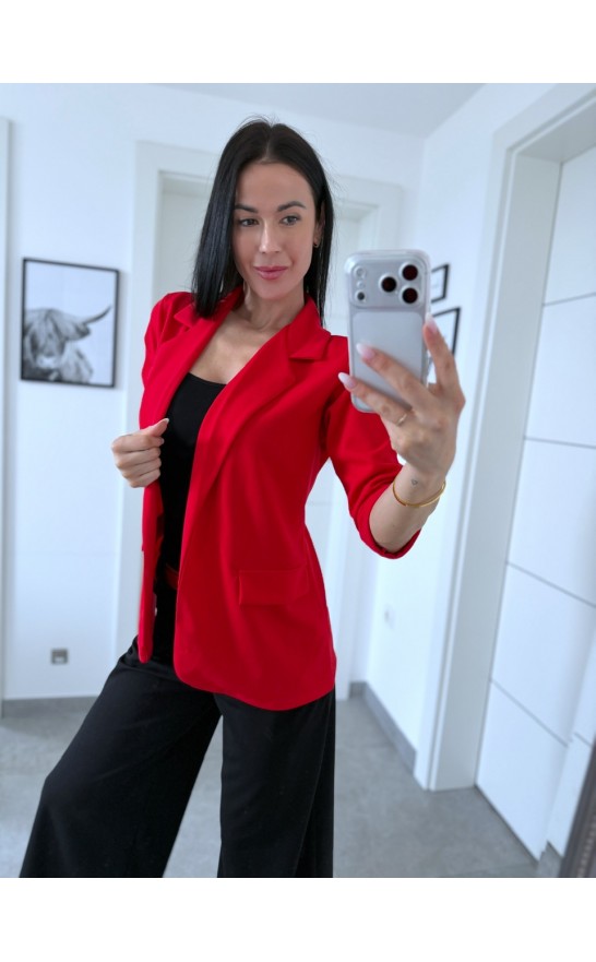 Červené sako Lou 