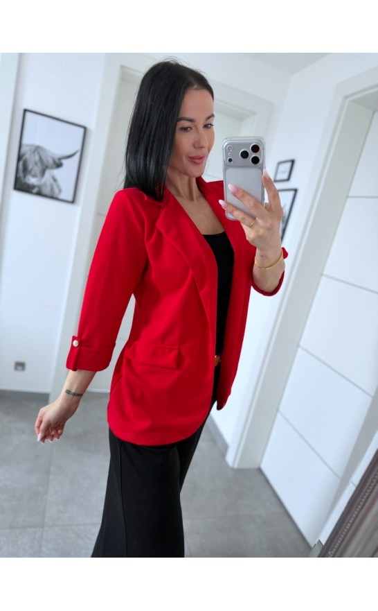 Červené sako Lou 