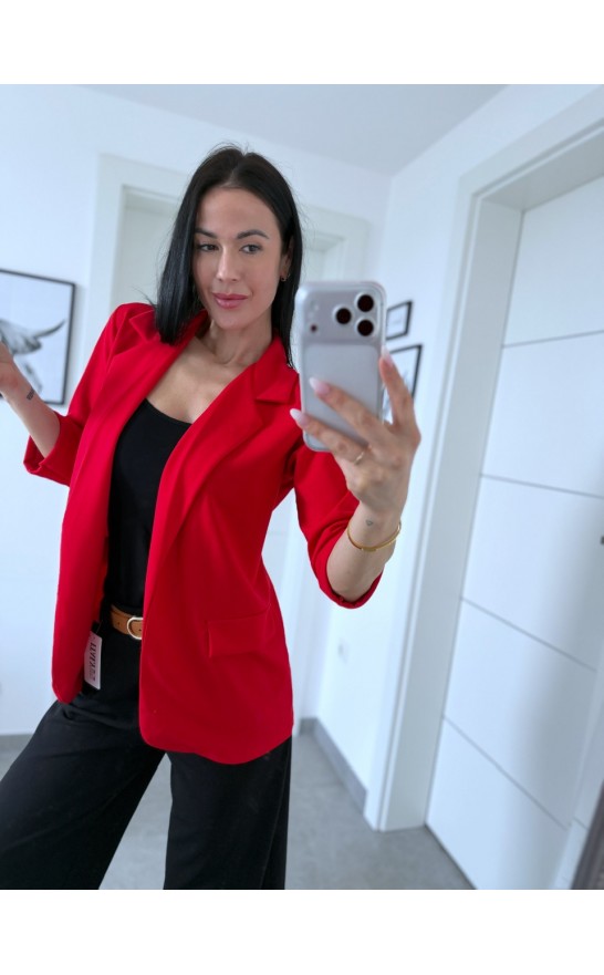 Červené sako Lou 