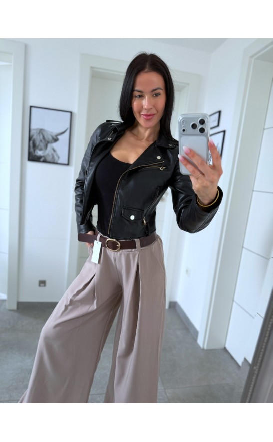 Krémové kalhoty Olga 