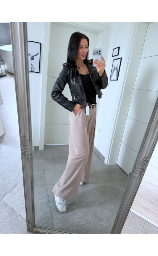 Krémové kalhoty Olga 