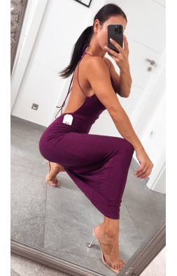 Fuchsiové šaty Hot S/M