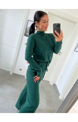 Tmavě zelený komplet S/M
