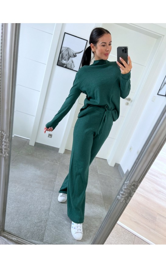 Tmavě zelený komplet S/M