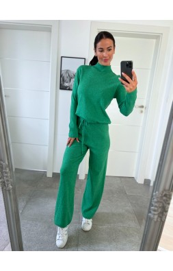 Středně zelený komplet S/M