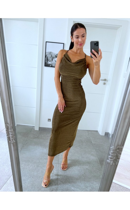Zlaté šaty Hot 