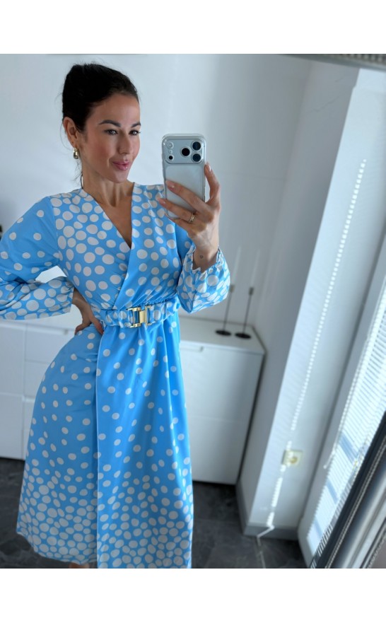 Baby blue šaty Puly 