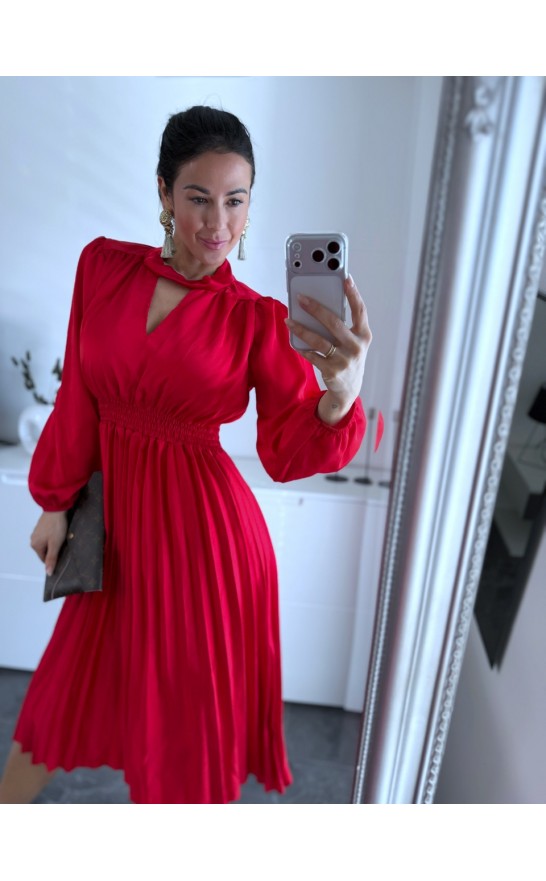 Rudé šaty Only 