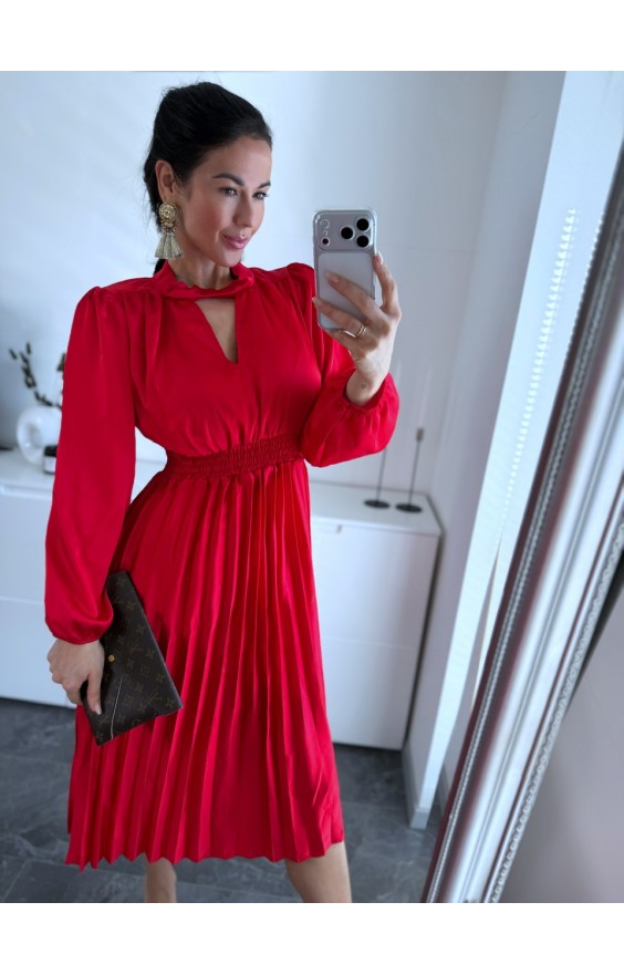 Rudé šaty Only 