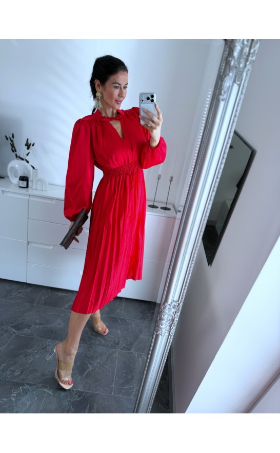 Rudé šaty Only 