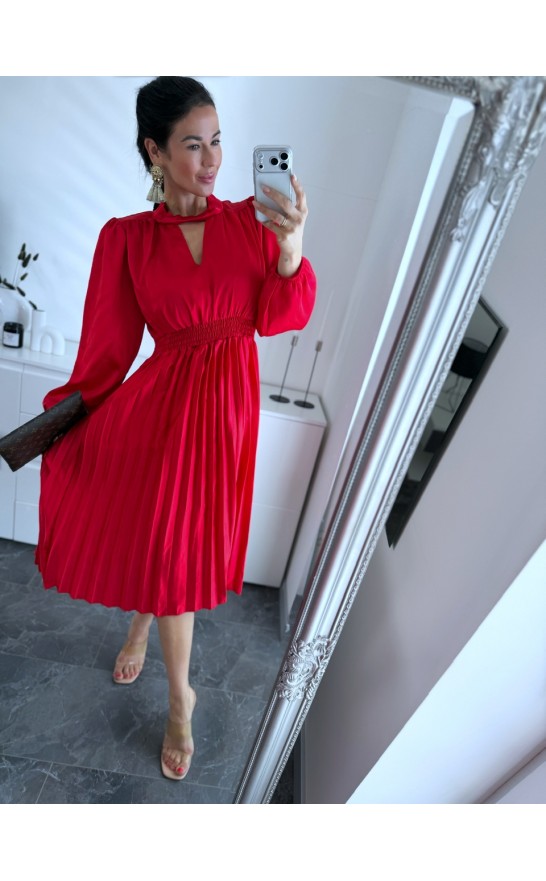 Rudé šaty Only 