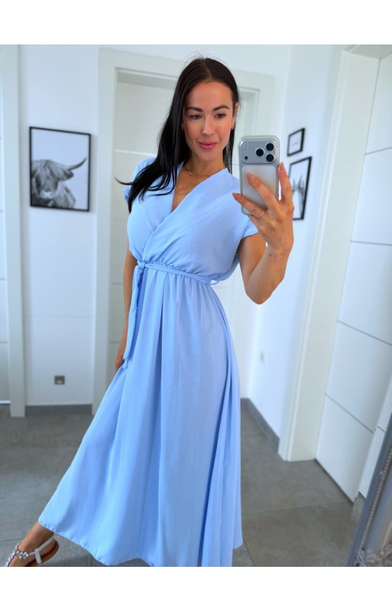 Baby blue šaty Kely 