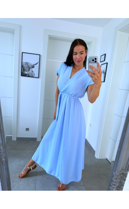 Baby blue šaty Kely 