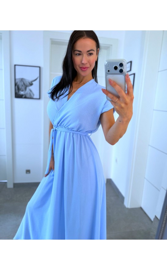 Baby blue šaty Kely 