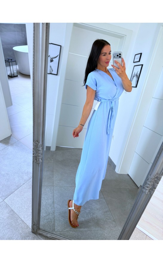 Baby blue šaty Kely 