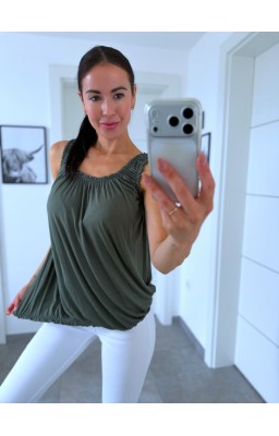 Khaki tílko Lavy 