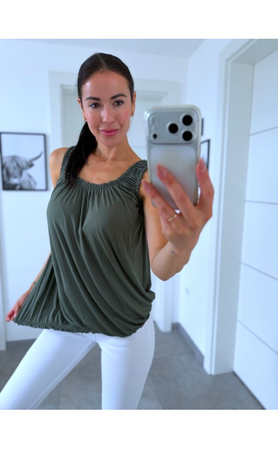Khaki tílko Lavy 