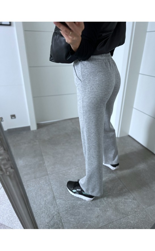 Šedé široké kalhoty Sia 