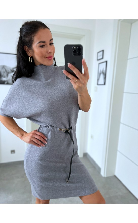 Šedé šaty Mosa 