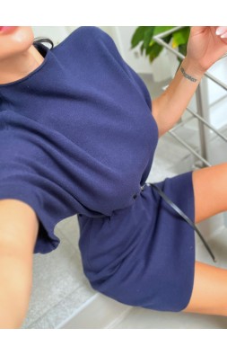 Tmavě modré šaty Mosa 