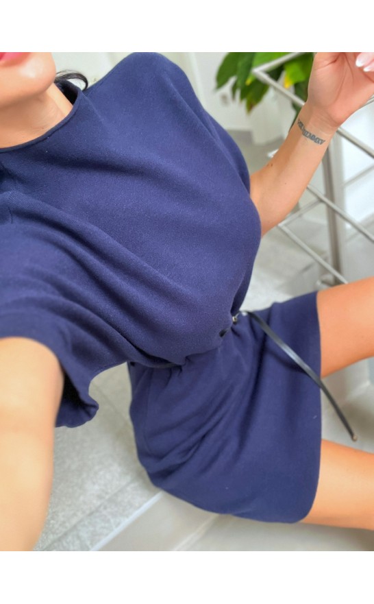 Tmavě modré šaty Mosa 