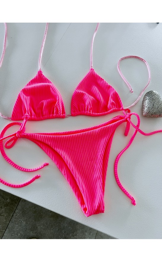 Neonový vrchní díl S/M Pink