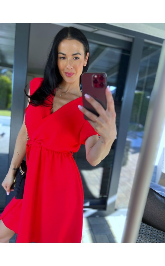 Rudé šaty Balea