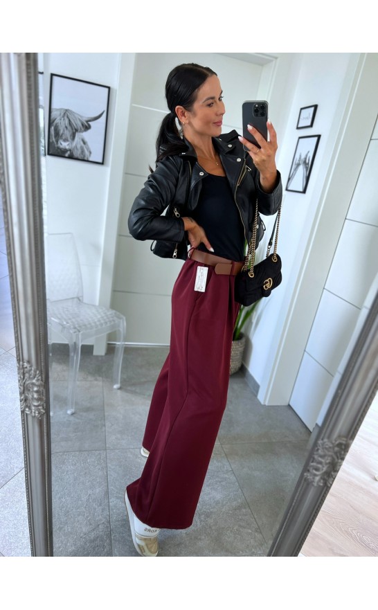 Vínové kalhoty Boa 