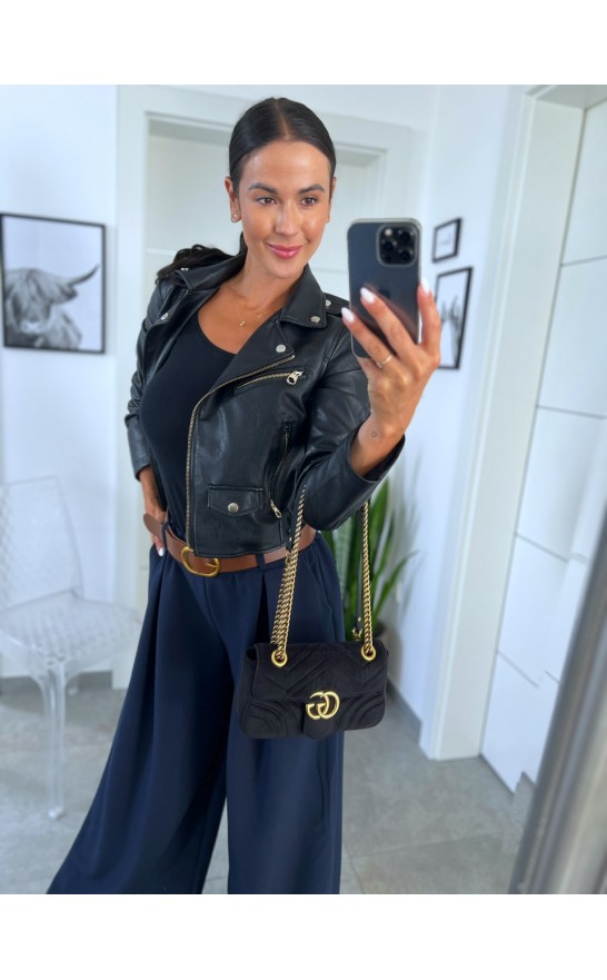 Tmavě modré kalhoty Boa 