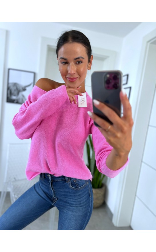 Růžový svetr Good 