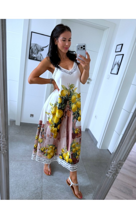 Bílé šaty Citrus 