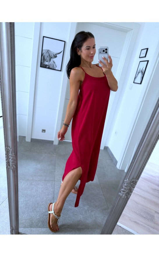 Vínové šaty Star 
