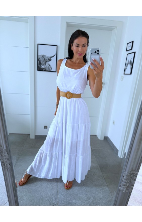 Bílé šaty Bali 