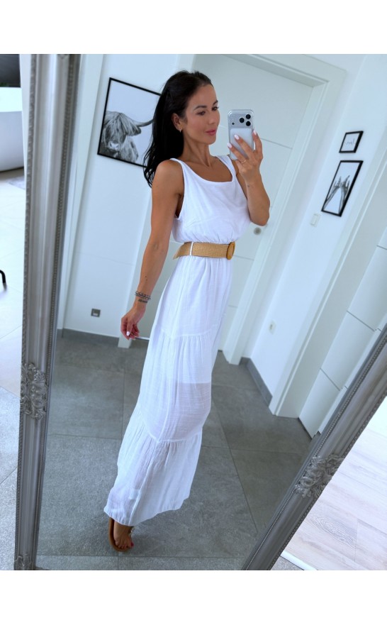 Bílé šaty Bali 